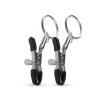 Stymulator-Metal Nipple Clamps With Ring
